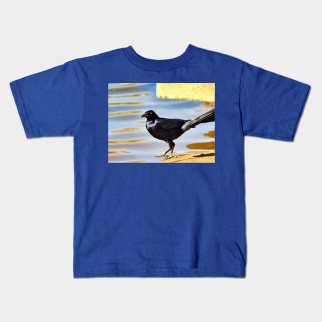 Testing the waters Kids T-Shirt by FriendlyComputerHelp